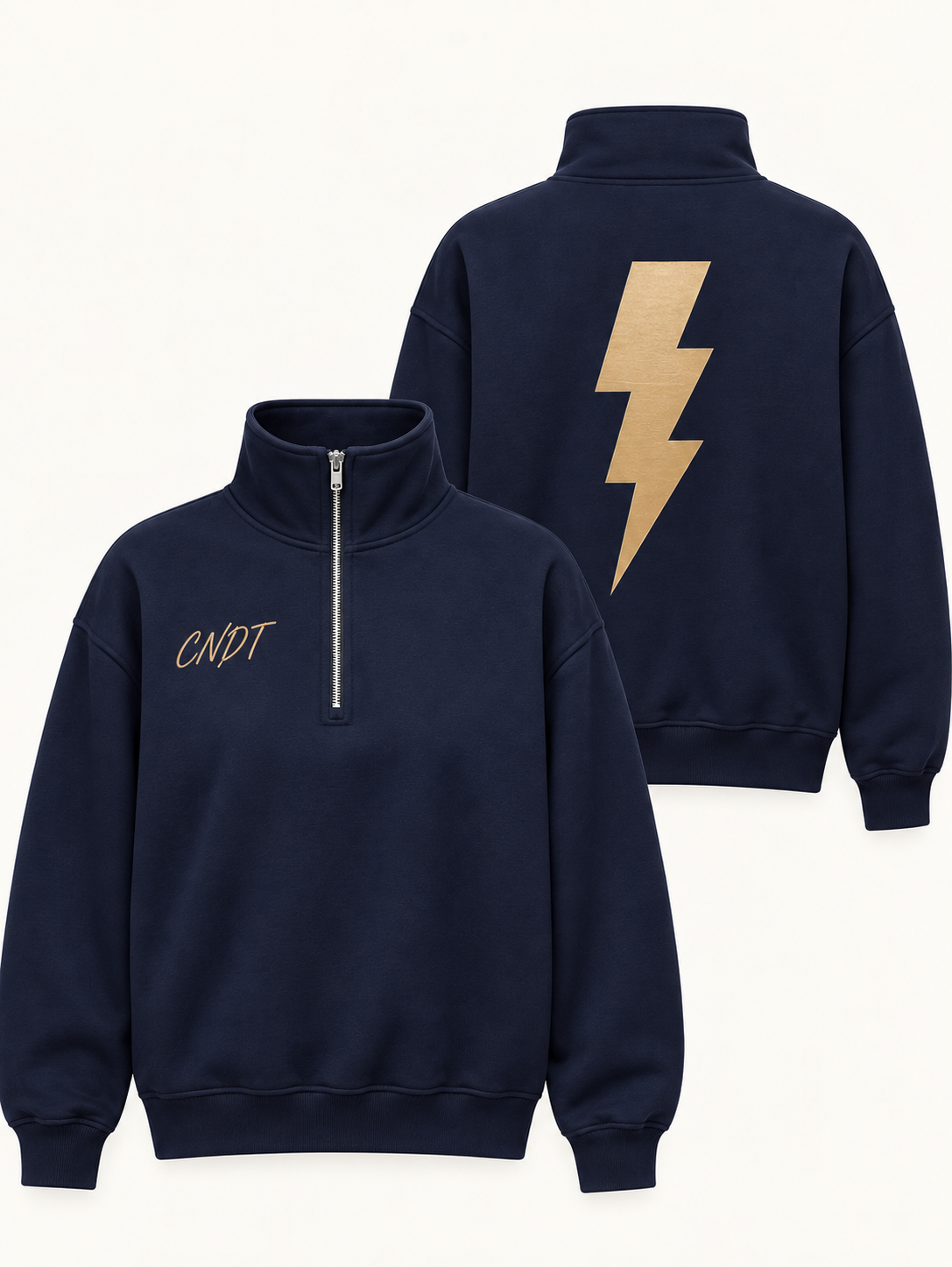 Women's Navy Pullover Sweatshirt