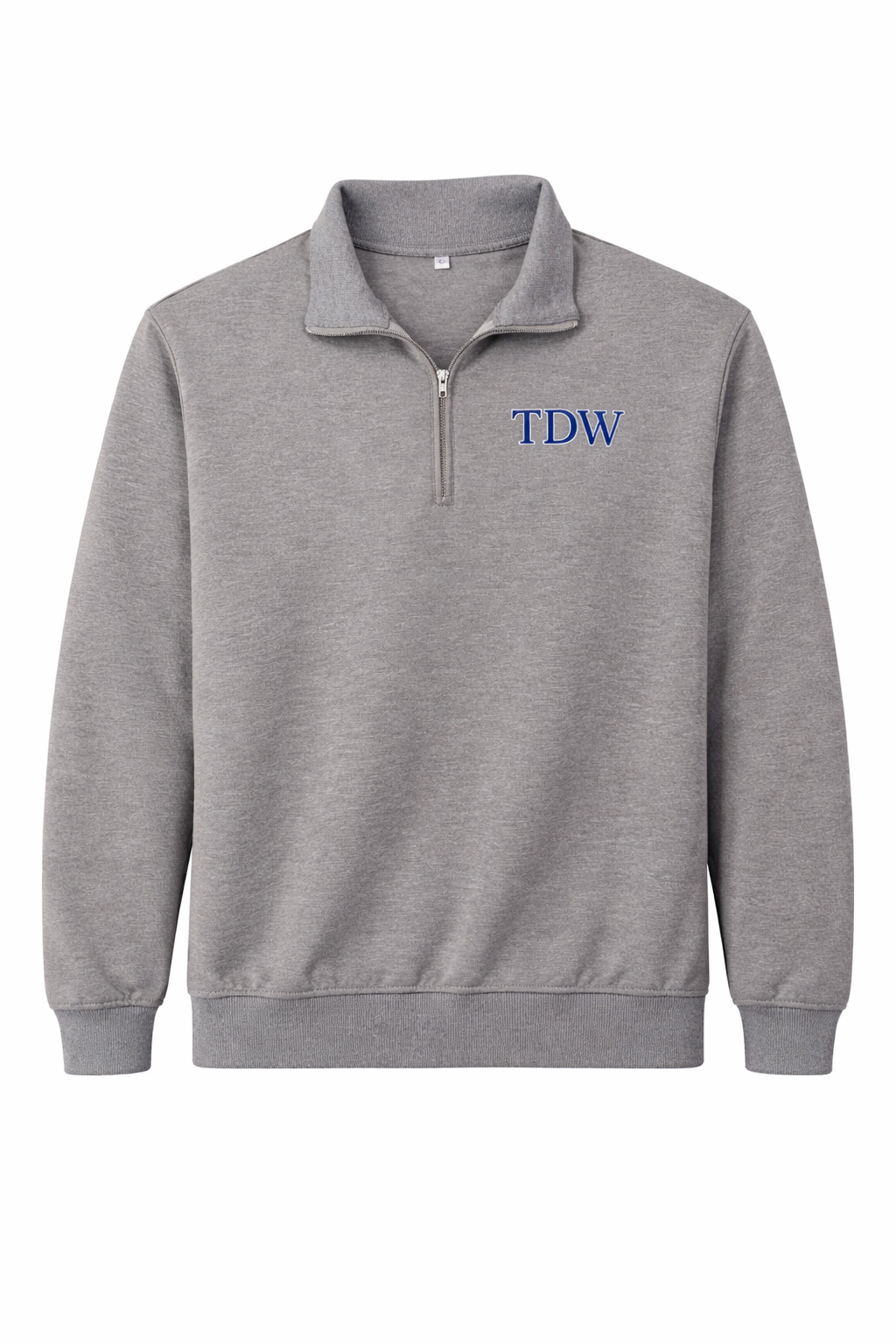 Gray Long Sleeve 1/4 Zip